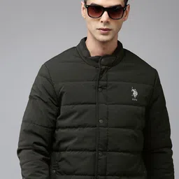 U.S. Polo Assn. Solid Padded Jacket-43
