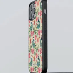 macmerise Floral Printed iPhone 13 Pro Back Case Mobile Accessories-picture-49