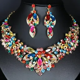 GEHNEY Joy of Jewels Alloy Silver-Plated Jewellery Set-picture-24