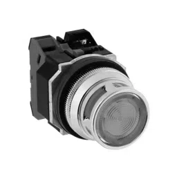 IDEC LED with Projection Full Guard Zinc Die Cast Series Pilot Light, AOLFD22202DNPW-29