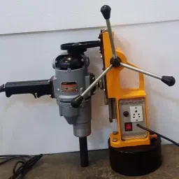 HIGH LIFE HL-ECO-200 Light Duty Magnetic Drill Stand With Kpt Make Cap.23Mm Drill Machine-picture-10
