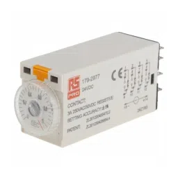 RS PRO Single Function Timer Relay Plug In Mount 24 V DC 4PDT Model No. 1792977-91