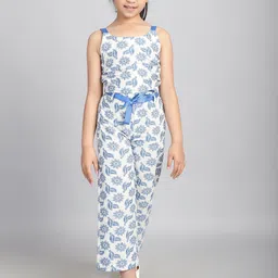 Baawri Girls Printed Top with Trousers-image-89