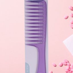 Basicare Wide Teeth Hair Comb- Purple-44