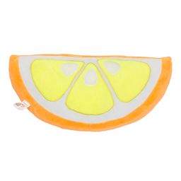 Ultra Plush Half Orange Cushion - Yellow-26