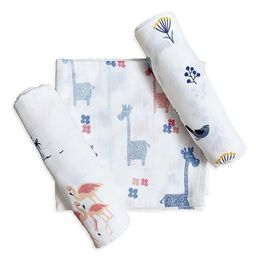 Tiny Lane Savana Bamboo Swaddle Set Pack Of 3-image-42