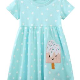 LULU & SKY Girls Printed Nightdress-image-45