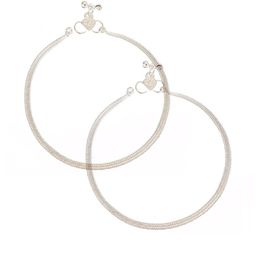 Beadworks Silver-Plated Brass Anklet-image-51