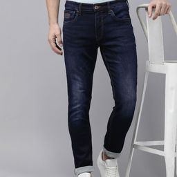 U.S. Polo Assn. Denim Co. Men Brandon Slim Tapered Fit Heavy Fade Stretchable Jeans-image-49