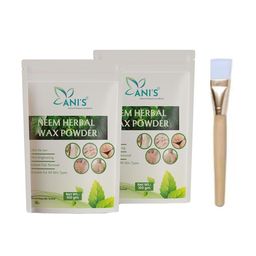 ANI'S Set Of 2 Neem Natural Waxing Powder For Instant Hair Removal - 100g Each-1
