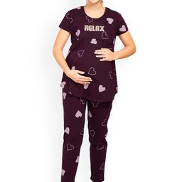 Lotik Women Printed Night suit-image-37