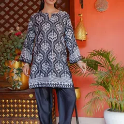 HOUSE OF KARI Printkari Printed Tunic & Trouser-image-48