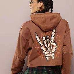 Kook N Keech Printed Hooded Sweatshirt-image-23