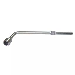 Jhaveri J-150 L-Type with Hole Zinc Plated 21 mm Angular Wheel Spanners, L-21WH-10