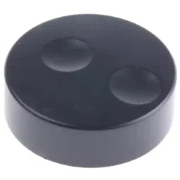 RS PRO 38.6 mm Black Potentiometer Knob for 6 mm Shaft Splined, 7777283-image-51