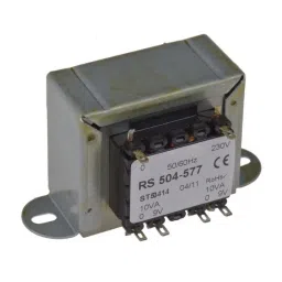 RS PRO Chassis Mounting Transformer 20 VA Model No 504577-82
