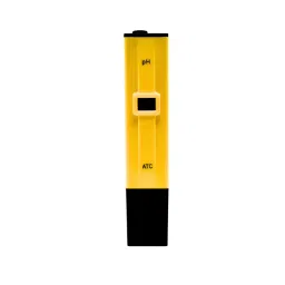 AMPEREUS 0-14 pH Digital Display Battery Powered pH Meter for Water Testing, Soil Testing, Black and Yellow-8