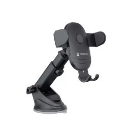 Portronics Clamp M2 Black Phone Holder Charger-5