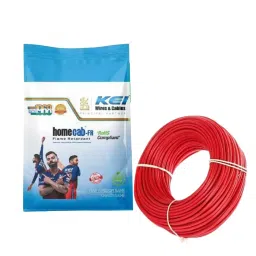 KEI FR Multistrand Cable Home Cab-FR 2.5 Sq. mm 1 Core Red (300 m)-picture-38