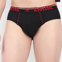 KANSAL Men Cotton Pack Of 2 Basic Briefs 10-CUT_1062_P2_BM-image-95