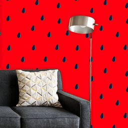 ArtzFolio Printed UV-Resistant Anti-Bacterial Watermelon Pattern Peel & Stick Wallpaper-image-91