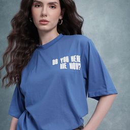 The Roadster Life Co. Typography Printed Oversized T-shirt-image-7