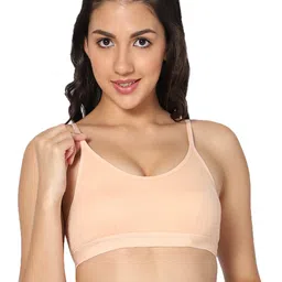 In Care Seamless Pure Cotton Workout Sports Bra - Full Coverage-image-81
