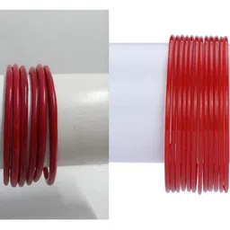 1ST TIME Set Of 18 Red Alloy Bangles-picture-39