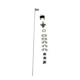 Hafele Pedestal Front Lock for Residential Areas, 234.99.961-35