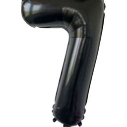 Party Anthem Number 7 Foil Balloon Black - Height 40.6 cm-picture-5