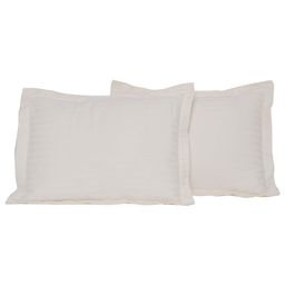 Trance Home Linen 100% Cotton Baby Pillow Covers Set of 2 - White-image-54