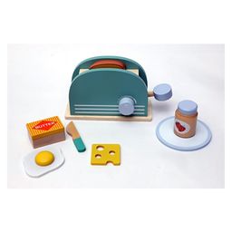 Eduspark My Little Bread Toaster Wooden kids Pretend Play Set - Multicolor-84