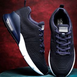 KANGAROOZ Men Mesh Running Non-Marking Shoes-image-25