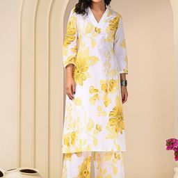 Zolo Label Floral Printed Top With Trouser Co-Ords-picture-18