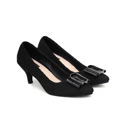 Sherrif Shoes Women Slim Heel Pumps with Bows-38