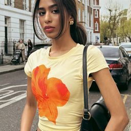 StyleCast Women Floral Printed Round Neck T-shirt-image-54