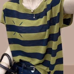 StyleCast Women Striped T-shirt-image-98