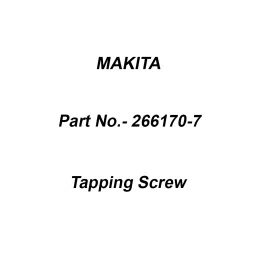 Makita Tapping Screw Size ST3x8 for 6980FD, Part No 266170-7-17