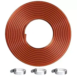 ORILEY 25.4 mm (1 Inch) Braided Water Pipe with Hose Connector Orange, OR-WPG-62 (Roll of 30 m)-image-16