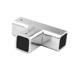 Core 25 mm Brass SS304 Rod to Rod T Connector CSKH-55-41