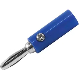 RS PRO 4 mm Blue Male Banana Plug 30V 24A, 2080265 (5 Pcs)-image-84