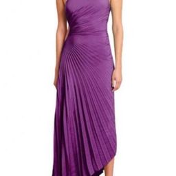 Alamode By Akanksha Purple Adelina Statement Summer Dress-image-62