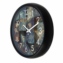 RANDOM Multicoloured Round Printed Analogue Wall Clock image 3
