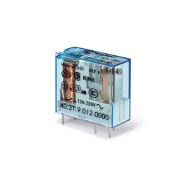 Finder PCB Mount Plug In Relay 24 V DC Coil 12 A Switching Current SPDT, 403190240003 (Pack of 50 Pcs)-picture-22