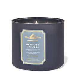 Bath & Body Works Mahogany Teakwood 3-Wick Scented Candle - 411g-image-44