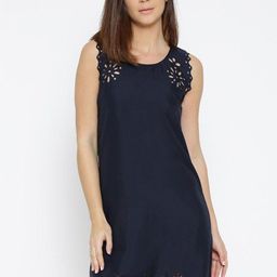Moda Rapido Crepe A-Line Dress-image-40