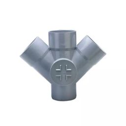 Jain Irrigation Systems 110 mm SWR Solvent Weld Joint Double Y With Door-image-86