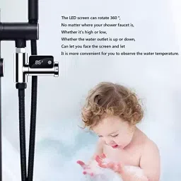 amiciSense Faucet Adapter with Water Temperature Display image 2