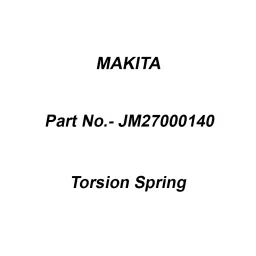 Makita Torsion Spring for MLT100, Part No JM27000140-10