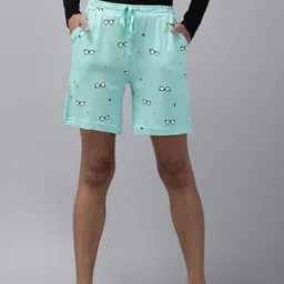 Van Heusen Women Printed Functional Pocket Lounge Shorts-image-13